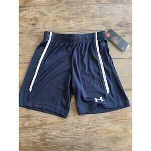 Under Armour Youth Instinct Shorts Midnight Navy (410)/White X-Small